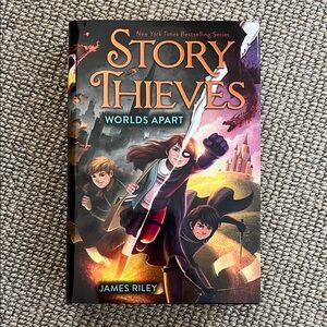 📙 Story Thieves: Worlds Apart Hardcover Book